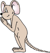 Cartoon logo of Big Brother Mouse, which publishes books and runs schools in Laos