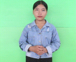 How to say this lesson's Lao words in sign language